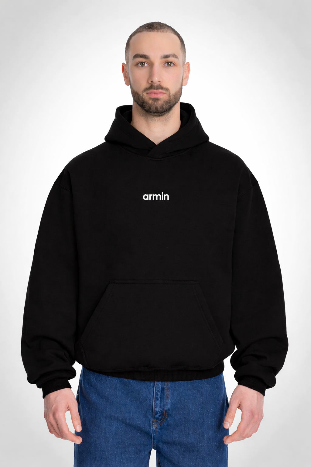 Chatarmin Black Hoodie